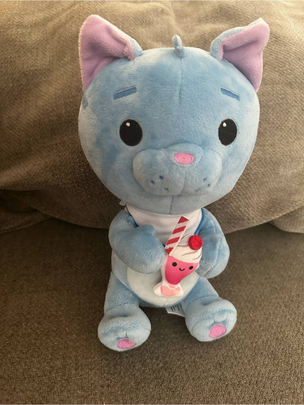 Disney Light Blue Plush Character with Tag